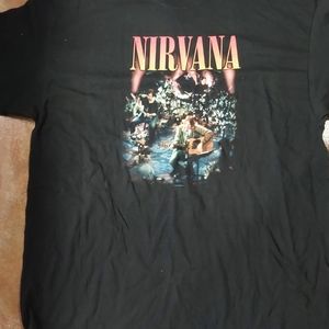 New black Nirvana t shirt